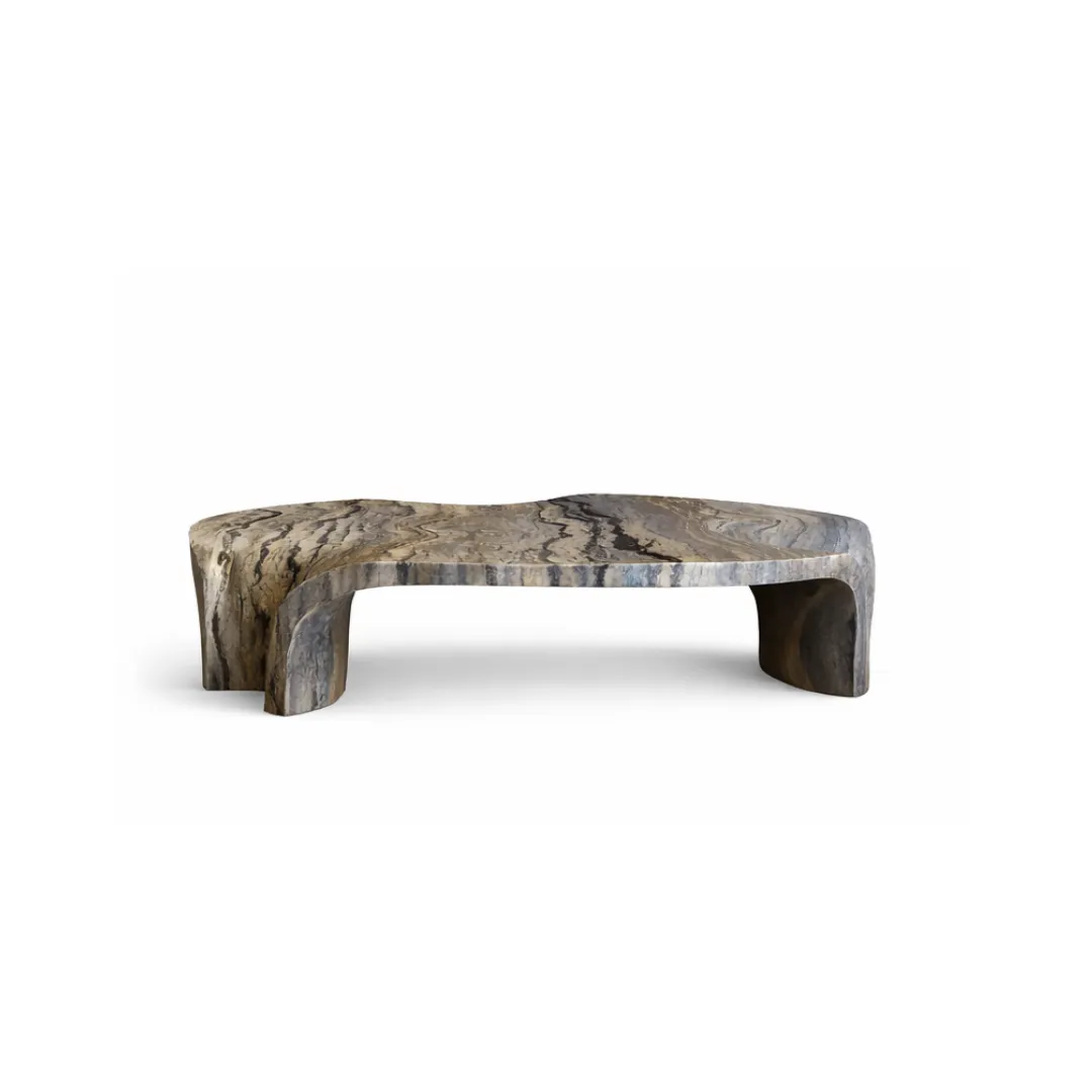 Forest Green Marble Centre Table - Image 5